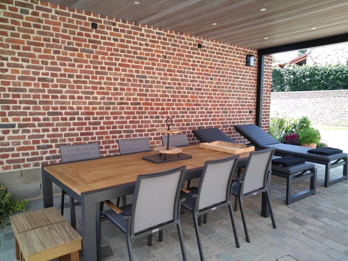 Vakantiewoning Mierzicht Met Prive Wellness Haspengouw Boekhout ภายนอก รูปภาพ