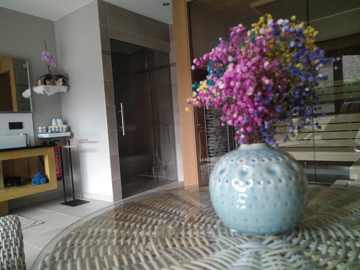 Vakantiewoning Mierzicht Met Prive Wellness Haspengouw Boekhout ภายนอก รูปภาพ
